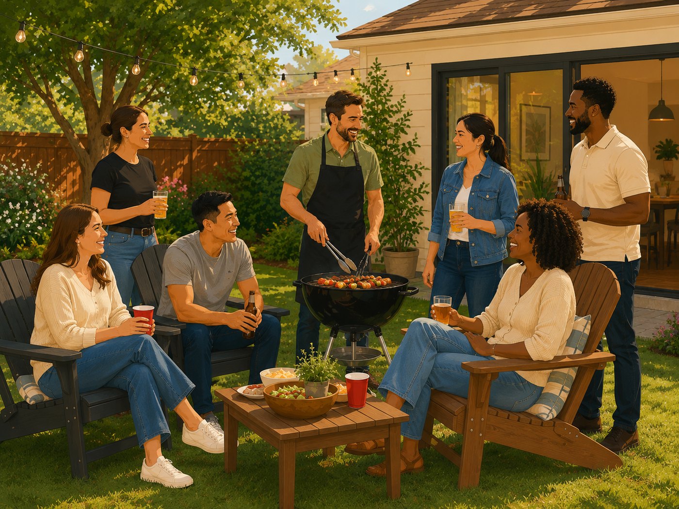 A diverse group of homeowners representing the HelpASAP investor network